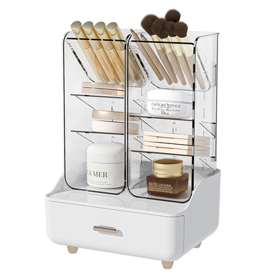 神器镜柜内收纳分层可调隔板