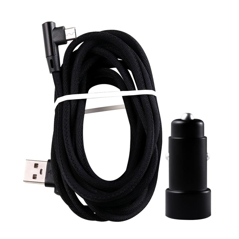 小米A400后视镜电源适配器5V2A或2.4A充电器电源线配件70迈行车记录仪