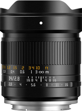 铭匠14mmF2.8全画幅超广角镜头