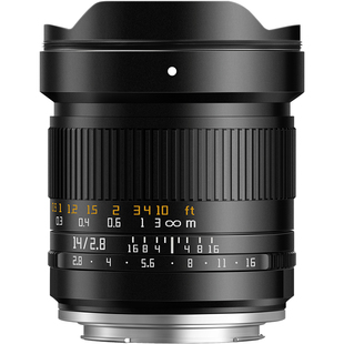 铭匠光学14mm F2.8全画幅超广角镜头适用于索尼E佳能R5松下L尼康Z