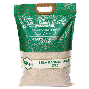 Sela Basmati rice巴斯马蒂大米巴基斯坦印度进口长粒香米长米5KG