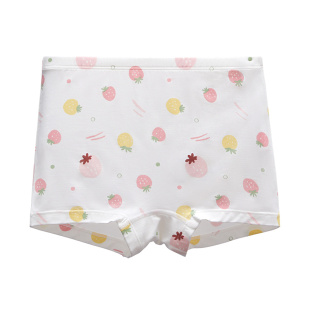 红豆居家女童内裤莫代尔抗菌儿童平角纯棉裆短裤女孩女宝宝三角裤