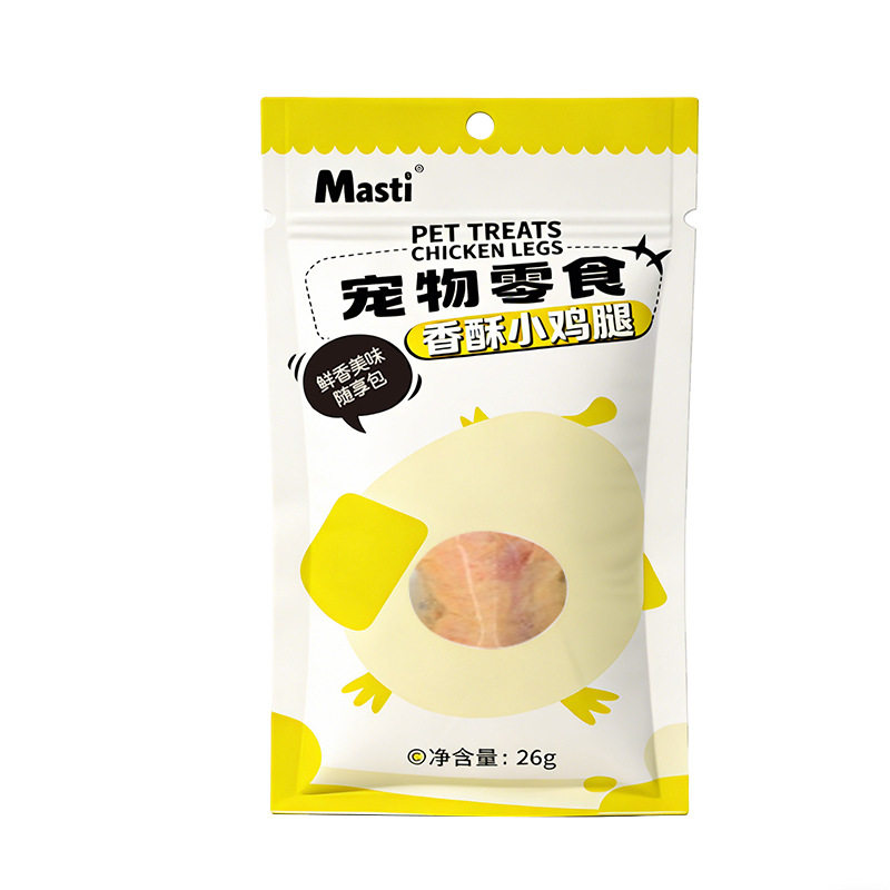 【30包】麦斯蒂鲜嫩酥骨鸡腿猫咪零食香营养解馋拌饭狗狗零食犬猫
