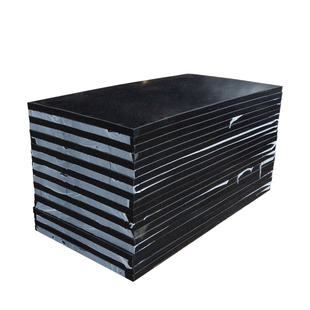 QH橡胶大板防撞胶皮加厚硬块工业铺地高弹防震缓冲桥梁冲床减振垫