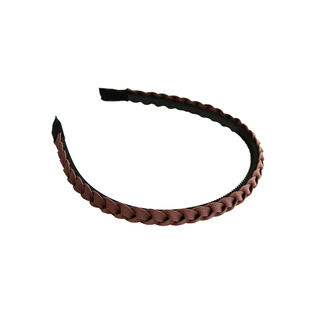 韩国极简麻花发箍女外出压发防滑头箍编织百搭日系压发卡细款发捆