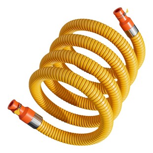 新国标燃气灶专用管304不锈钢煤气管防爆波纹管厨房连接软管配件