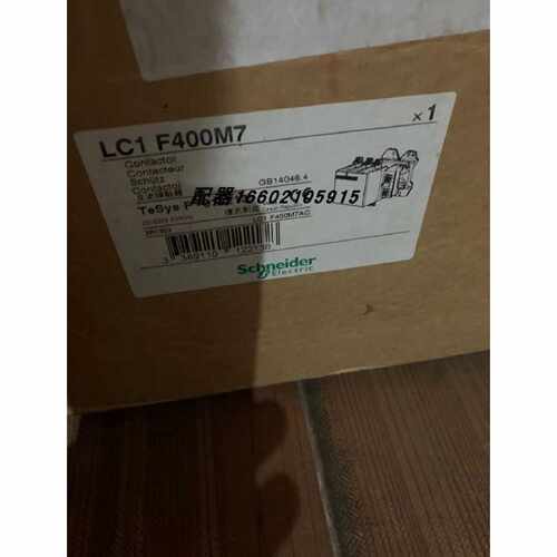 议价LC1F400M7施耐德原装 LC1-F400M7 三极接触器 400A,220V,50/6