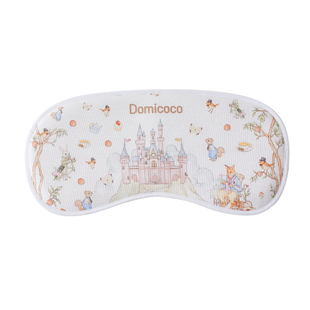 Domicoco新生婴儿云片枕头0到6个月以上宝宝1一3岁硅胶水洗透气薄