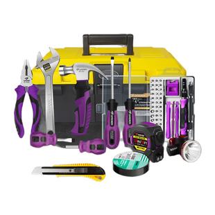 拓伏锐维修工具组套装66件多功能家用电工维修工具箱电器电子维修