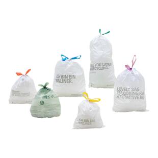 brabantia柏宾士专用垃圾袋加厚家用大号抽绳手提式塑料袋收纳袋