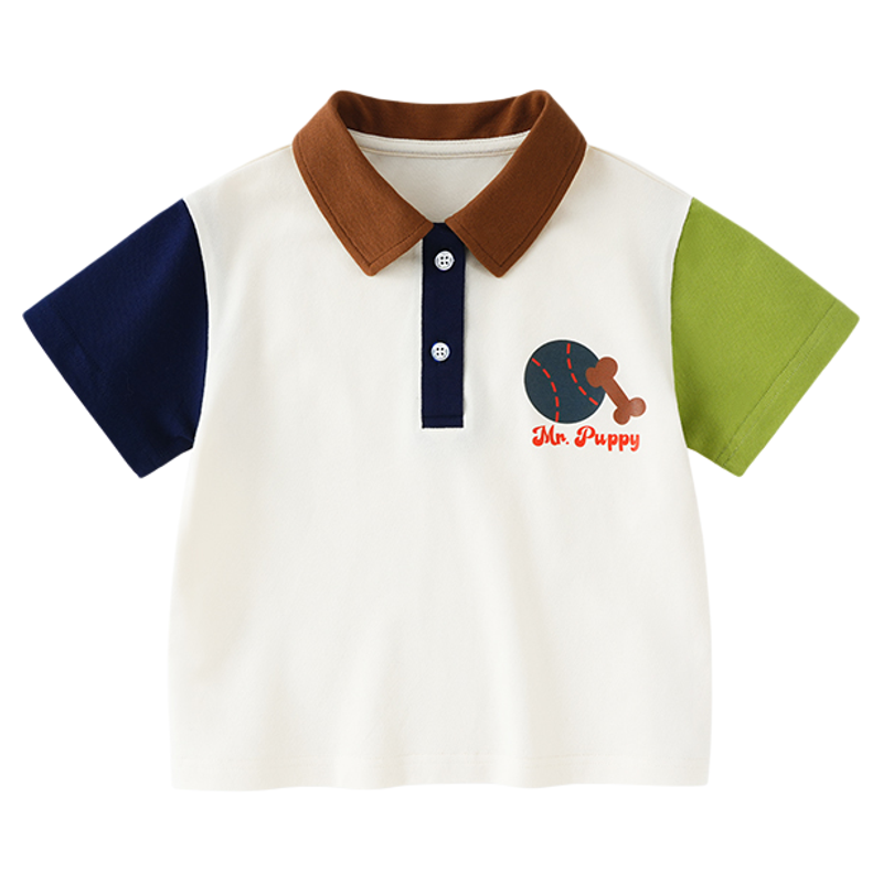 男童短袖宝宝t恤夏季polo衫