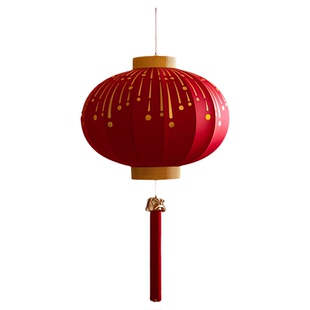 新年灯笼新款2026年挂饰户外防水马年过年春节别墅大门口一对装饰