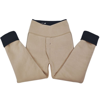 加绒加厚冬季高腰弹力包邮棉裤