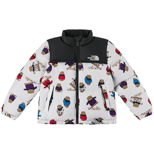 北面童装ICON幼童宝宝96 Nuptse鹅绒羽绒服保暖TheNorthFace|8E84