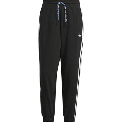 Adidas/阿迪达斯正品三叶草男士休闲运动束脚针织刺绣长裤KC0118