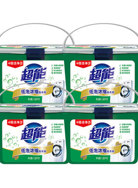 超能低泡浓缩樱花精油洗衣粉