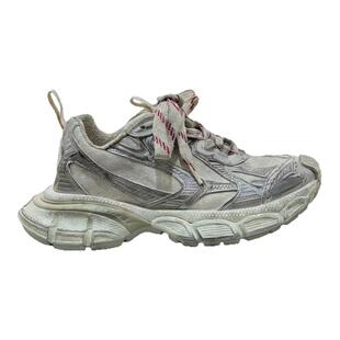 SHEENSEA诗姗姗女鞋2026年新款真皮系带厚底擦色复古休闲老爹鞋