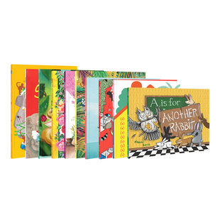 盖世童书儿童英语绘本进口 是谁捅了兔子窝 蜜友 挤不下啦 大象的演奏梦 友谊的小船 Ahoy!  哪有这样一本书 心智麦田第四全辑10本