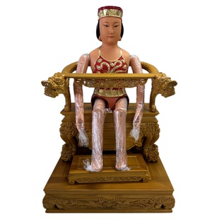 天上圣母金身妈祖娘娘软身神像天后天妃木雕佛像妈祖海神香樟木