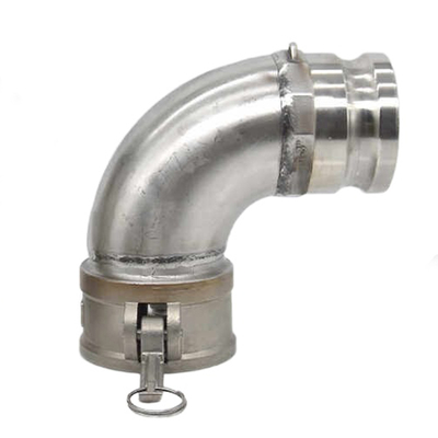 吸污车快速接头阴变阳弯头公母