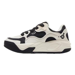 匹克态极漫游板鞋女冬季新款女鞋厚底增高休闲鞋子白色加厚运动鞋