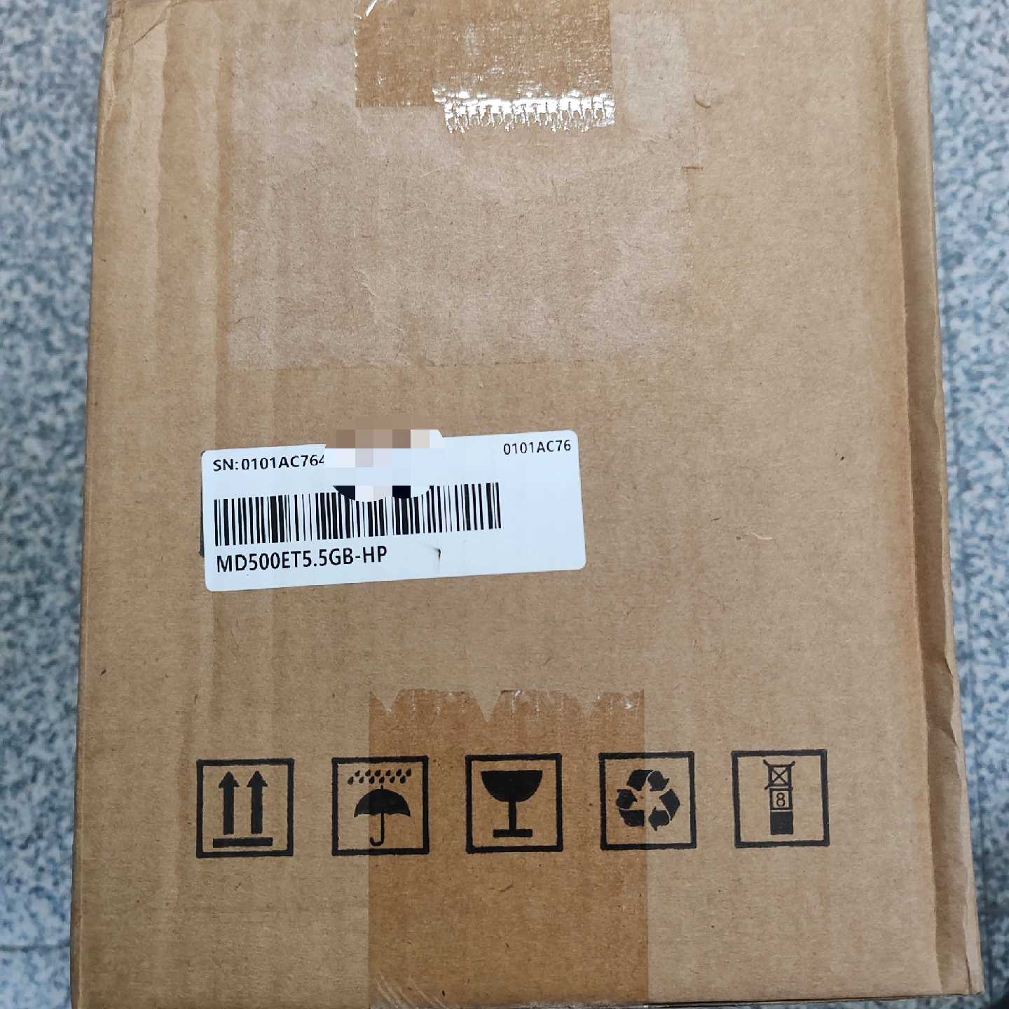 汇川MD500ET5.5GBHP变频器工业调速器电机控制矢量变频功率驱动图片