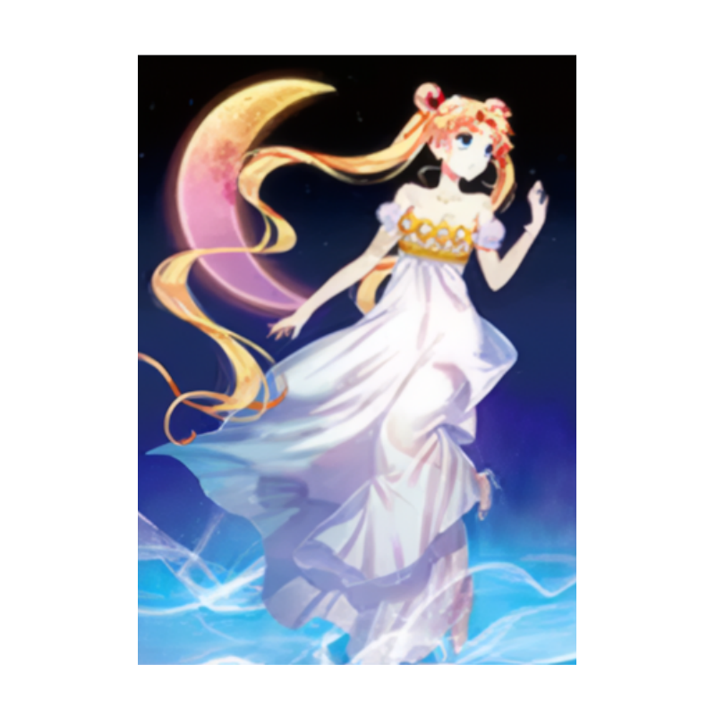 美少女战士卡通3d立体画裸眼变幻装饰画宿舍房间墙面装饰光栅海报
