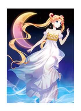 美少女战士卡通3d立体画裸眼变幻装饰画宿舍房间墙面装饰光栅海报