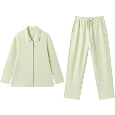 【代言人赵丽颖推荐】全棉时代女士睡衣套装长袖长裤纯棉家居服秋