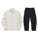 鸿星尔克运动套装女冬季新款女士针织外套卫裤妈妈运动服女装女款