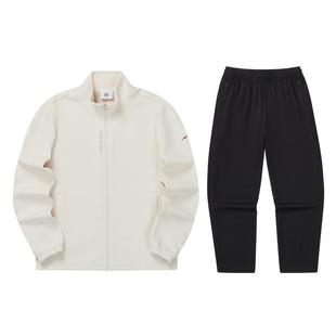 鸿星尔克运动套装女冬季新款女士针织外套卫裤妈妈运动服女装女款