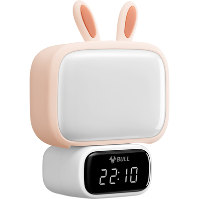 公牛兔子小夜灯柔光护眼充电