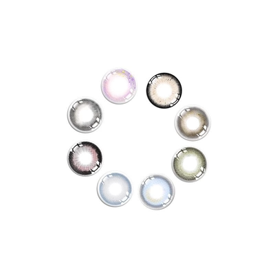 千漫美瞳日抛10片装大小直径日常自然隐形眼镜正品官方旗舰店CY