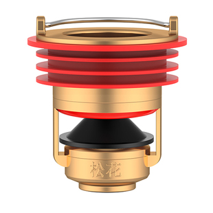 松花磁悬浮地漏防臭器超薄移位防臭防虫防反水卫生间淋浴通用神器