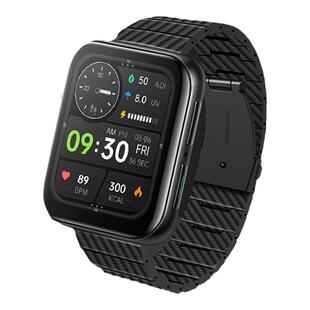 适用oppo手表碳纤维纹表带42mm智能运动watch2男蓝牙oppowatch2表带电话41女46手表带替换带表链ECG时尚版eva