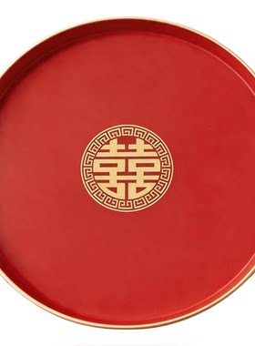 结婚敬茶盘喜糖糖果盘