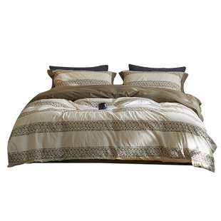 波西米亚风全棉四件套民族风提花被套床单款纯棉亲肤单人床笠床品