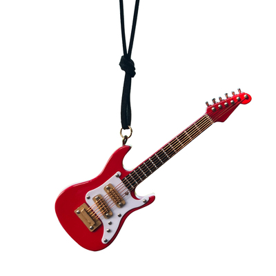 创意电吉他汽车后视镜挂件