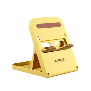 DOBE适用于任天堂Switch续航版 Lite OLED游戏主机通用支架便携小巧可折叠三挡角度可调方便充电NS配件