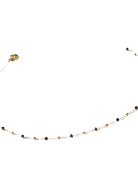 法国水晶配饰简约时尚女锁骨链