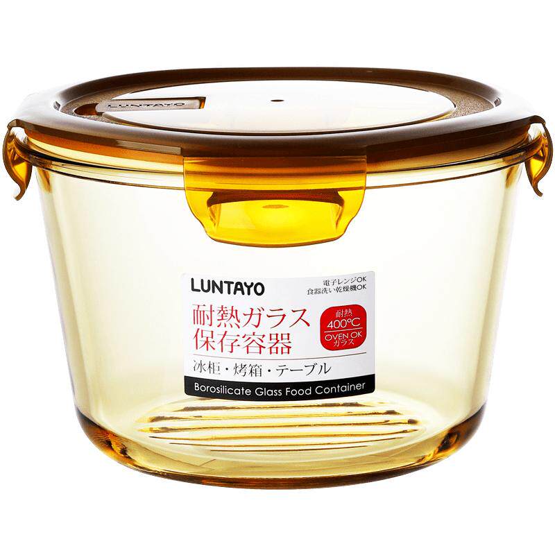玻璃保鲜盒食品级可微波炉加热