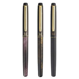 日本Kuretake吴竹万年毛笔套装钢笔式毛笔小楷抄经书法笔纤维笔尖勾线画画毛笔自带墨水墨囊可换墨小号秀丽笔