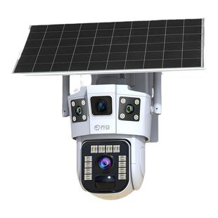 乔安太阳能监控器摄像头360度手机远程室外高清夜视4G无电无网