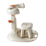 曼龙宝宝站立洗澡神器婴儿沐浴洗头洗澡壁挂式神器儿童淋浴洗澡架