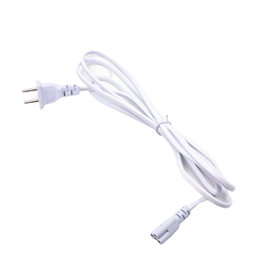 T8LED组培灯配件双头串联线连接线电源线2孔3孔30cm50cm100cm灯夹