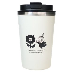 现货日本限定moomin姆明亚美卡通不锈钢直饮保冷保温随行杯300ml