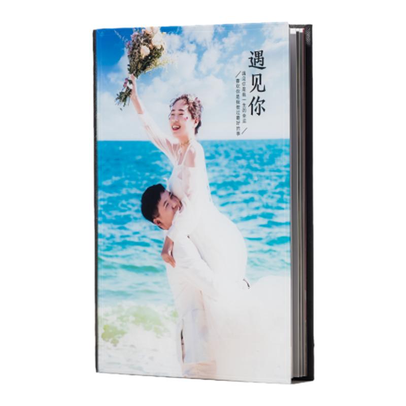 水晶相册制作 diy手工婚纱照影楼情侣照片书创意浪漫高端影集