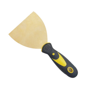 防爆纯铜紫铜黄铜灰刀铝青铜腻子刀除锈铲1寸4寸铜油灰刀铲铜灰铲