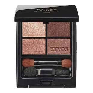 日潮跑腿ETVOS 矿物四色眼影#晶彩米粽5.3g自购买日起3年有效正品