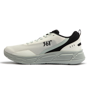 361男鞋大网孔透气运动鞋2025冬季厚底休闲慢跑鞋舒适健步鞋男款